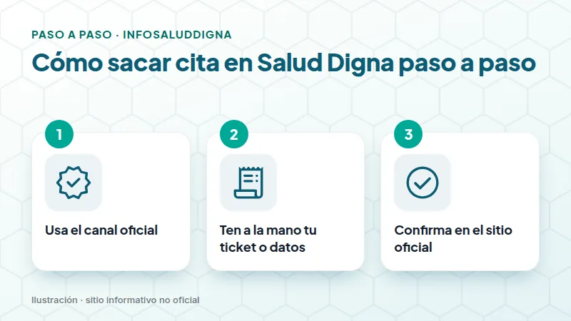Cómo sacar cita en Salud Digna paso a paso