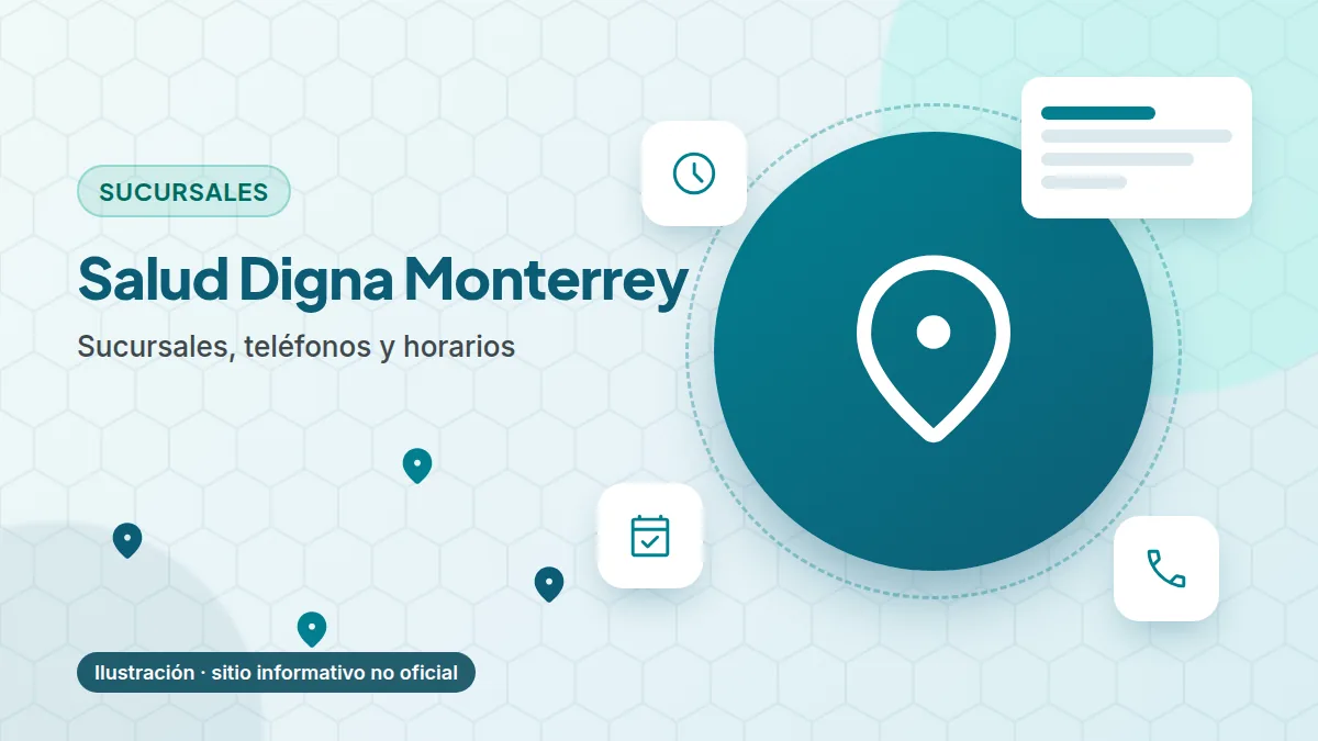 Salud Digna Monterrey — ilustración, sitio informativo no oficial