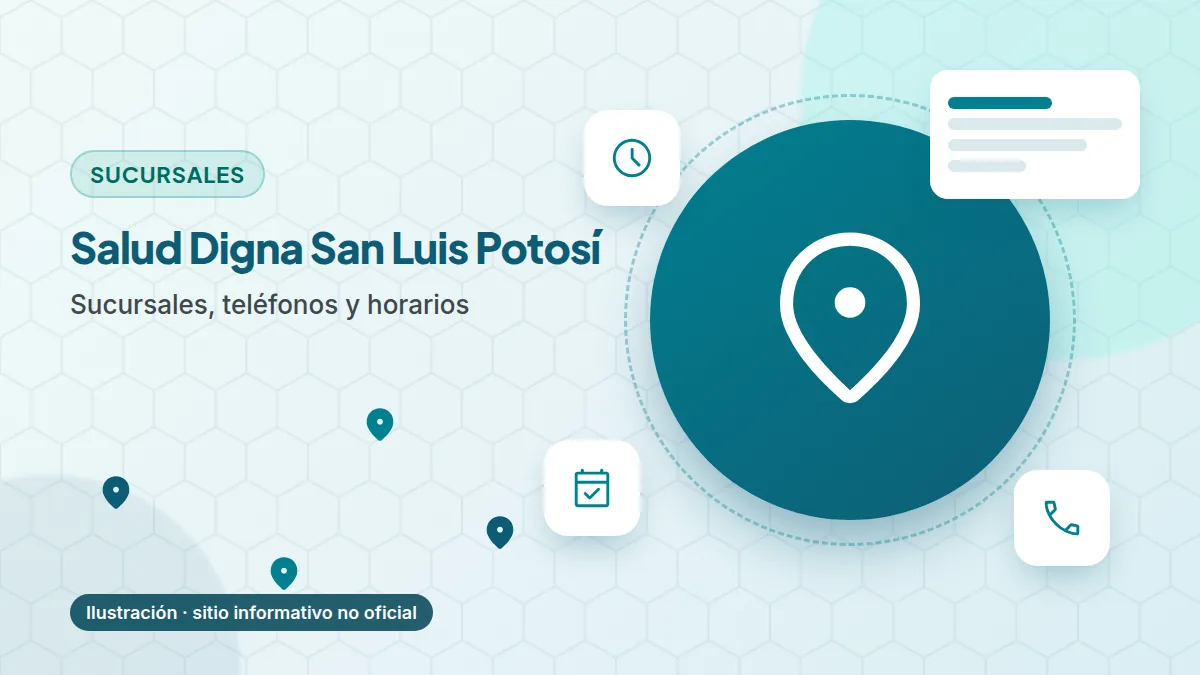 Salud Digna San Luis Potosí — ilustración, sitio informativo no oficial