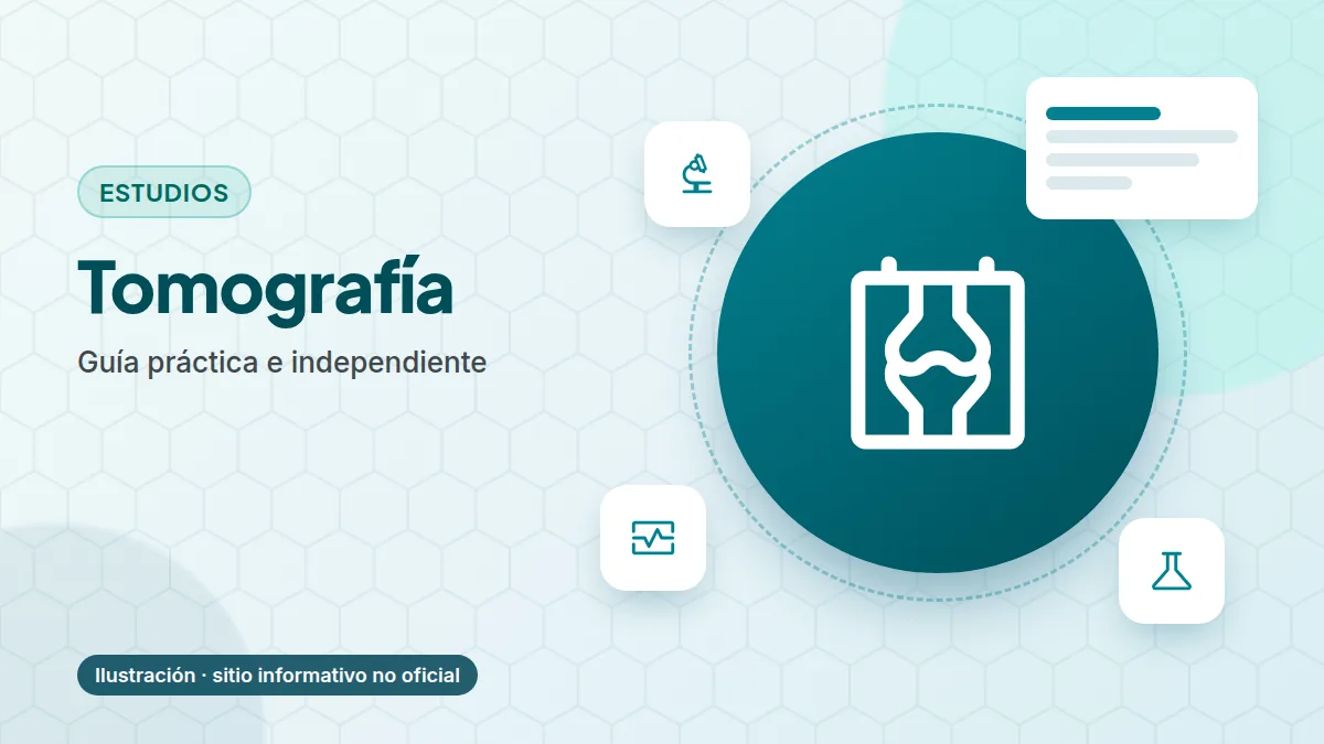Tomografía en Salud Digna — ilustración, sitio informativo no oficial